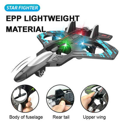 Star Fighter RC Aeroplane L0712 – Stunt-Ready Jet for Kids & Adults | طائرة تحكم عن بُعد