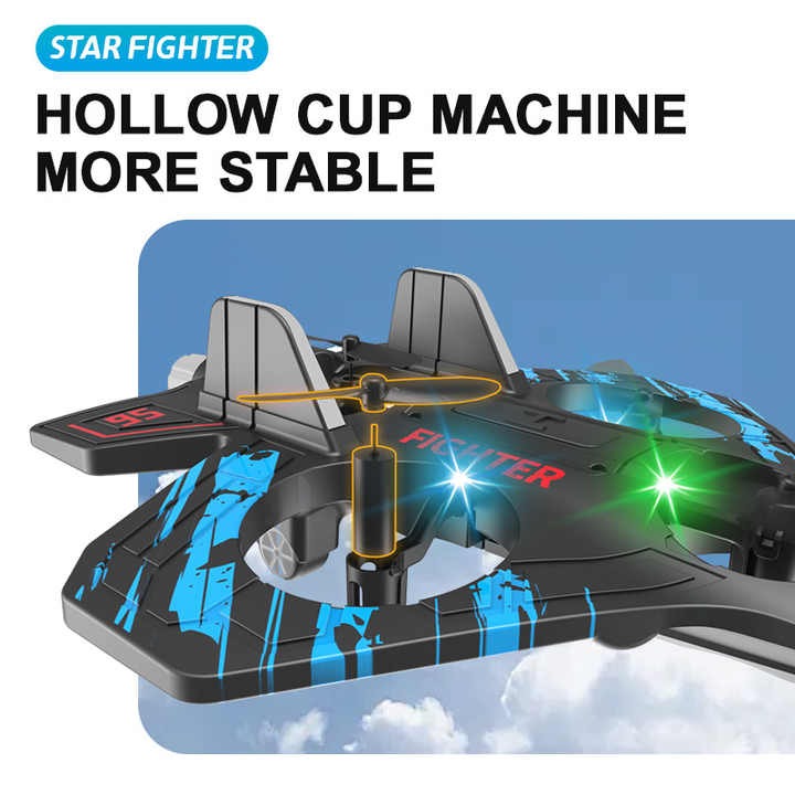 Star Fighter RC Aeroplane L0712 – Stunt-Ready Jet for Kids & Adults | طائرة تحكم عن بُعد