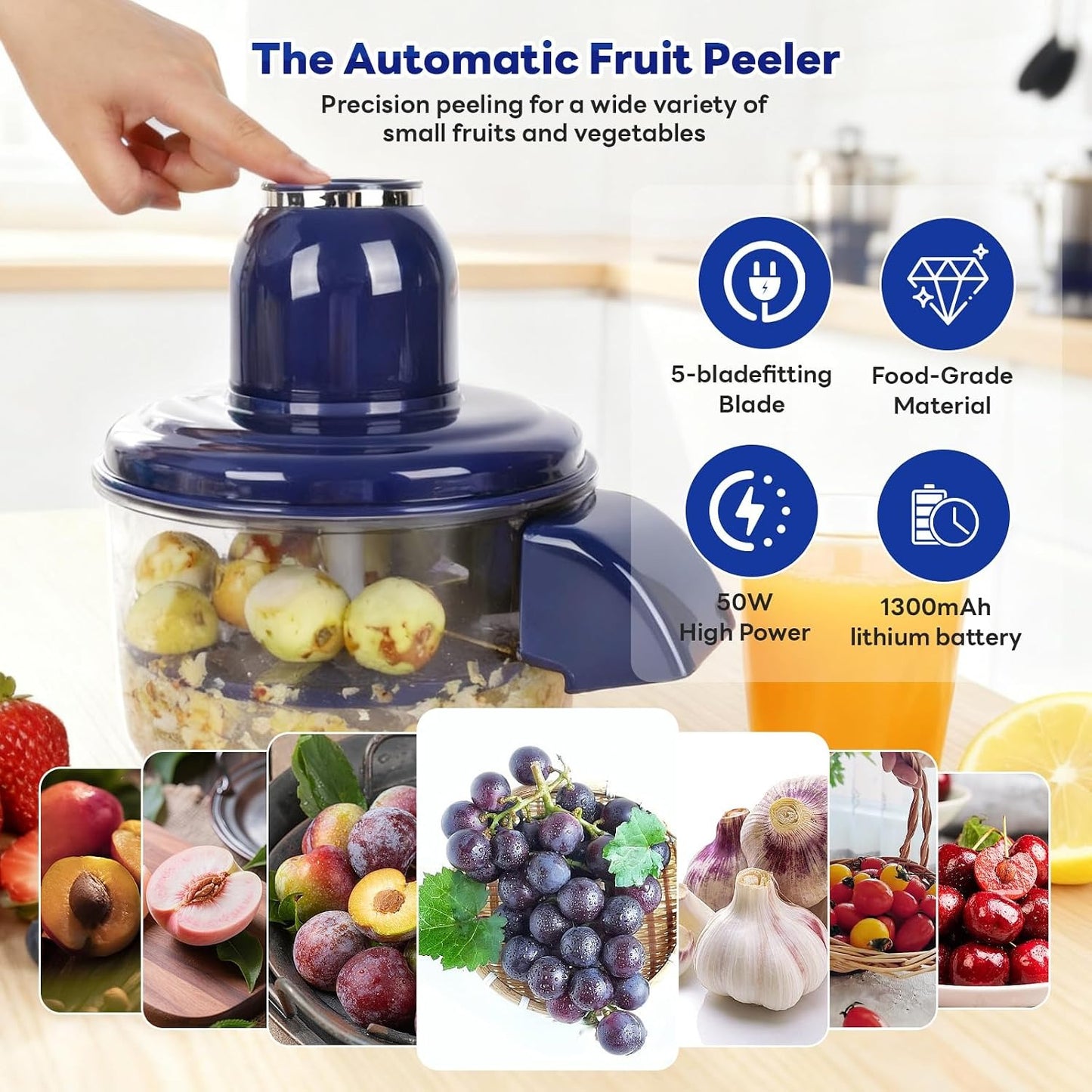 Electric Fruit & Vegetables Peeler Machine