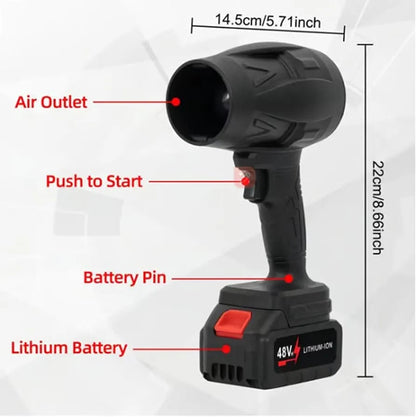 Jet Blower with Charger (2 Battery) (منفاخ هواء نفاث مع شاحن (بطاريتان))