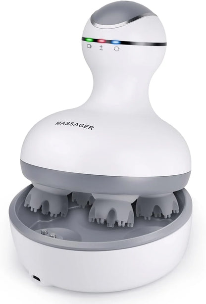 Luxury Wireless Scalp Massager with Relaxing Vibration Therapy