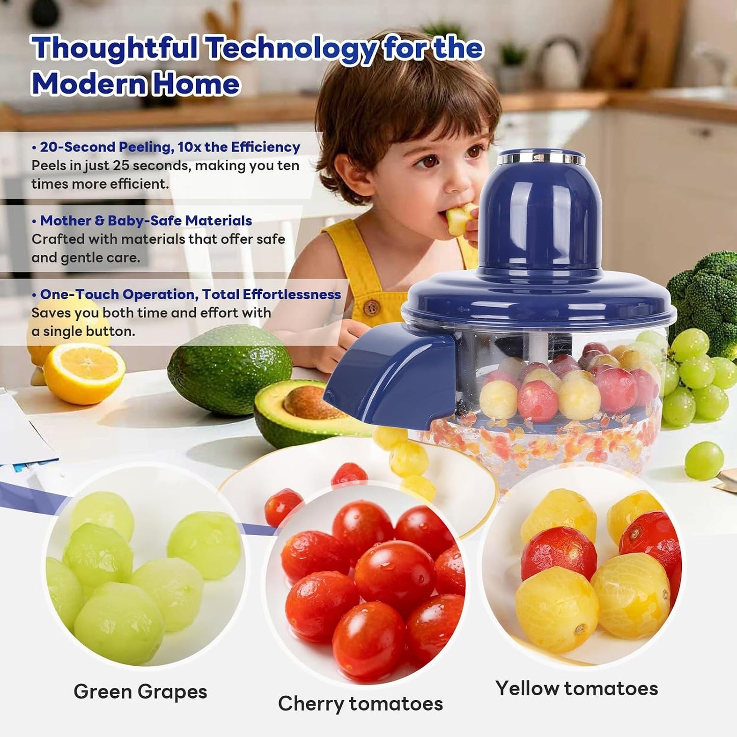 Electric Fruit & Vegetables Peeler Machine