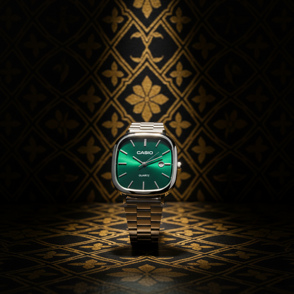 Men's Square Case Watch - Saudi Inspired Timepiece