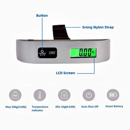 🎒 Electronic Luggage Scale – Travel Smart, Travel with Confidence ✈️