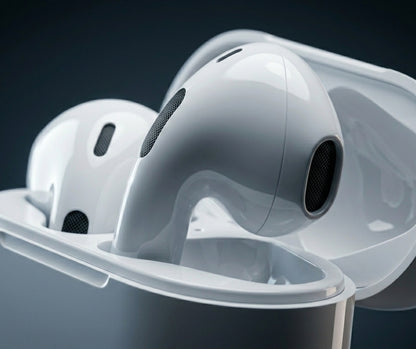 TWS Bluetooth Earbuds With Charging Case White