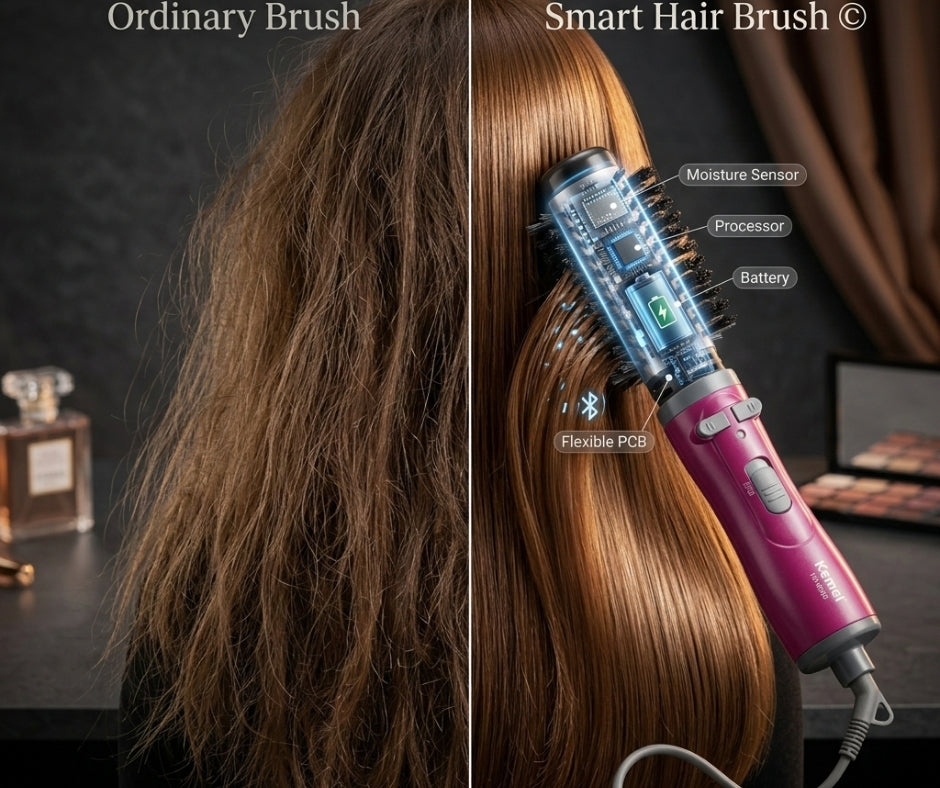 ✨ Smart Hair Brush © – The Future of Intelligent Haircare 💎