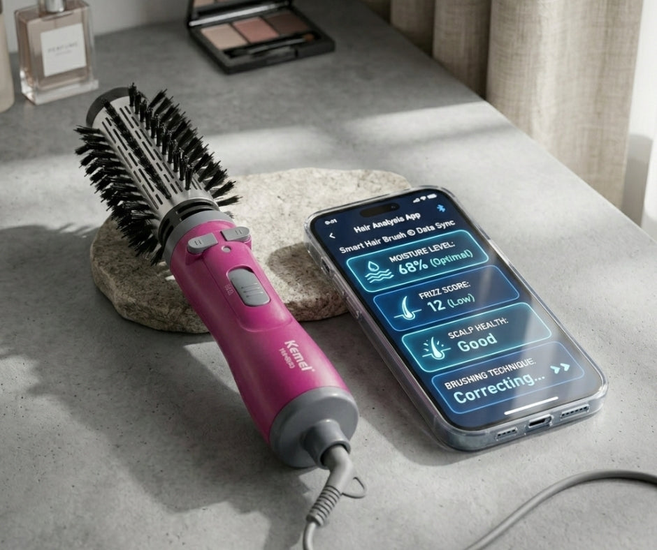 ✨ Smart Hair Brush © – The Future of Intelligent Haircare 💎