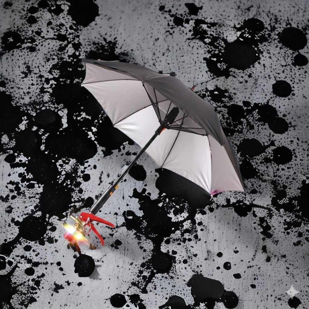 Fan Umbrella (مظلة بمروحة)