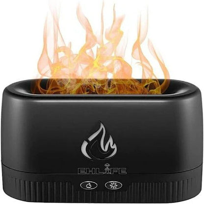 3D Flame Effect Aroma Diffuser & Air Humidifier
