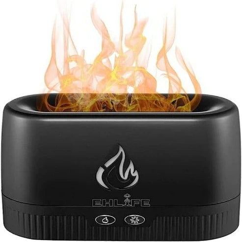 3D Flame Effect Aroma Diffuser & Air Humidifier