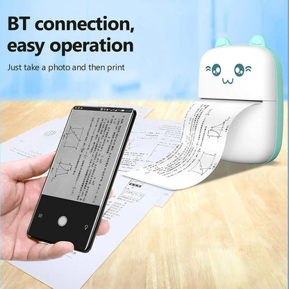 🖨️ Portable Wireless Thermal Printer — Print Smarter, Not Harder