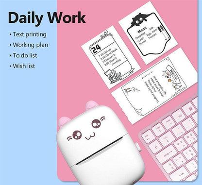 🖨️ Portable Wireless Thermal Printer — Print Smarter, Not Harder
