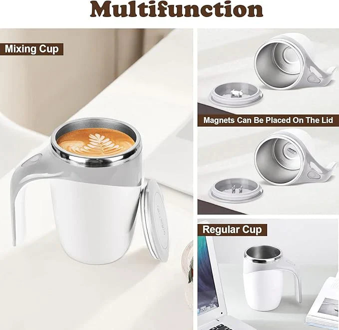 Rechargable Magnetic Stirring Coffee Mug