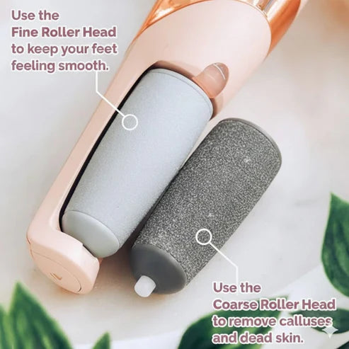 Electric Pedicure Foot File Callus Remover (مبرد قدم كهربائي لإزالة الجلد الميت والكالو)