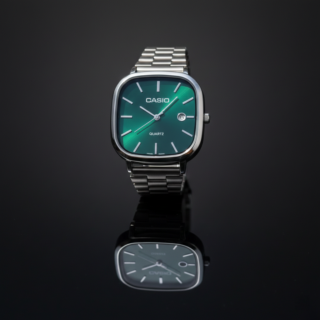 Men's Square Case Watch - Saudi Inspired Timepiece