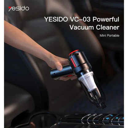 Yesido VC03 4500Pa Rechargable Wireless